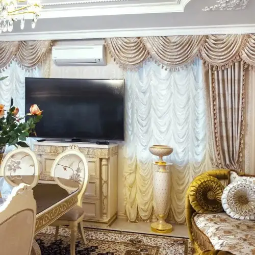 Шторы в гостиной комнате