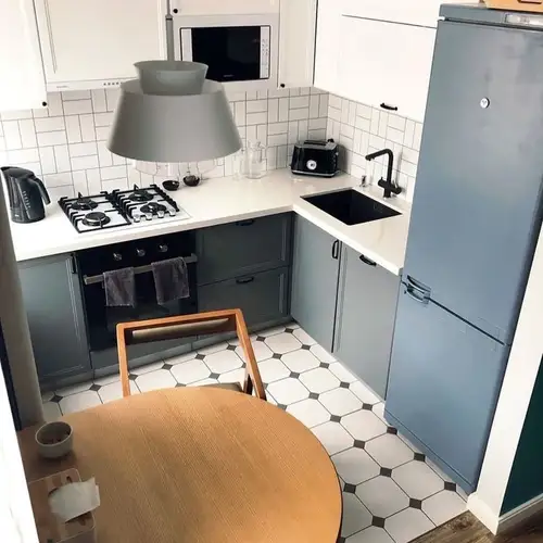 Дизайн маленькой кухни